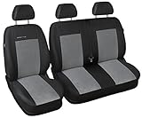 DKMOTO FULL TAILORED SEAT COVERS TRAFIC, VIVARO, PRIMASTAR 2001-2014. (PATTERN 2)
