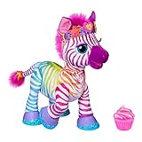 FurReal Zenya My Rainbow Zebra Toy, Interactive Pets Toys for 4 Year Old Girls & Boys & Up