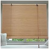 Natural Bamboo Roller Blinds Customizable 45 50 55 60 65 70 75 80 85 90 95 100 105 110 115 120 125 130 135 140 145 150 155 160 165 170 175 180 Wide Roman Blinds with Lift Anti-Uv Bamboo Shades Privacy