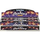 2 x 40cm Hand Held Sparklers (6 Pack) Party Time - Ideal for Bon Fire Night = Total of 12 Sparklers