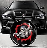 Biomar Labs Compatible with BMW Emblem 51148132375 Front/Hood/Trunk Tuning Badge 82mm Skull EO 24