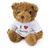 NEW - I LOVE HARLEY Teddy Bear - Cute Soft Cuddly - Gift Present Birthday Xmas Valentine