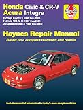 Honda Civic, Cr-V & Acura Integra 1994 Thru 2001 Haynes Repair Manual: Honda Civic - 1996 Thru 2000 - Honda Cr-V - 1997-2001 - Acura Integra 1994 Thru 2000