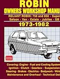 RELIANT ROBIN 1973-1982 Owners Workshop Manual