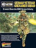 Bolt Action German Army Veteran Grenadier Squad - 28mm Scale Metal Miniatures by Warlord Games - Highly Detailed World War 2 Miniatures