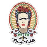 C&D Visionary Frida Kahlo Mexicana Portrait Patch, Red