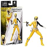Power Rangers Lightning Collection S.P.D. Yellow Ranger 6-Inch Premium Collectible Action Figure Toy with Accessories, Kids Ages 4 and Up