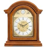 Acctim 77106 Redbridge Radio Controlled Wooden Mantel Clock with Chime