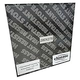 Chimsoc Replacement Stove Glass - Charnwood Country 4 / Grosvenor / C4 & C6 (280mm x 275mm Rectangular)