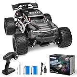 snookids RC Car - 1:18 High Speed Remote Control Offroad Buggy 40 km/h with 2 Li-ion Batteries, 2.4 GHz 4WD All Terrain Monster Truck Drift Cars Toy Gifts for Kids Adults