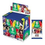 Topps Official Euro 2024 Match Attax - Full Box - 36 packets of EURO 2024 Match Attax (288 cards). Ultra-rare Cristiano Ronaldo Career Celebration to be found inside lucky boxes., FS0004770-DE