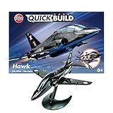 Airfix QUICKBUILD Model Aircraft Kits - J6003 BAE Hawk Model Building Kit for Kids 6+, Construction Plane Toys for Boys & Girls - Fighter Jet Planes & Toy Aeroplane Sets, Plane Enthusiast Gifts