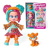 KOOKYLOOS Pet Party DIANA– Diana doll with leopard pet. Includes Kookyloos Diana doll, 1 pet, fashionable outfit and shoes and 1 accessory. 1 doll, 3 different faces!