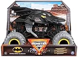 Monster Jam, Official Batman Monster Truck, Collector Die-Cast Vehicle, 1:24 Scale, Kids Toys for Boys Ages 3 and up