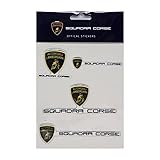Lamborghini Cars Team Racing Stickers Set