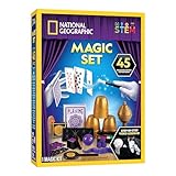 Blue Marble National Geographic Kids Magic Set - 45 Magic Tricks for Kids to Perform with Step-By-Step Video Instructions for Each Trick Provided by a Professional Magician, Toys for Boys and Girls