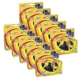 Novocolor – Disposable Cameras with Flash (27 Exposures with Flash) Pack of 10