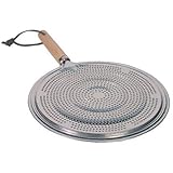 Simmer Ring - Electric Cooker, Cooking, Hob, Heat, Diffuser| For Gas Tagine Kitchen, Wooden Handle, Induction Adaptor, Plate For Gas Stove