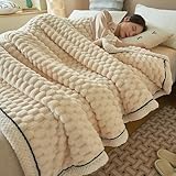 cozee home throw 180 * 200cm-1.8kg Autumn and Winter Thickened Warm Gift for Home Bedroom,Machine washable Skin-friendly,breathable