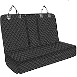 CWMBJD Dog Car Seat Cover for Mini Cooper F55 F56 F57 2015-2023 2024, Dog Backseat Cover Car Door Protector for Pet Bench Protectors Soft Nonslip Mat Anti-Slip Backing