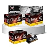 Kodak Ektar 100 35mm Film Bundle - 36 Exposures X3 With Clikoze Camera Photography Tips Card