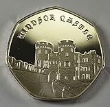 WINDSOR CASTLE Silver Commemorative Coin Albums/50p Coin Hunt Collectors 2019 CASTLE SERIES