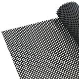 Armo® Multipurpose Non Slip Black Grip Mat PVC Anti Slip Rug Mat Pad150CM X 30CM Kitchen Underly Carpet Rug Laminate Vinyl Floor Waterproof Grip Mat Liner