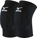 Mizuno Unisex Vs1 Kneepad, Black Black, L UK