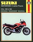 Suzuki GS/GSX550 4-valve Fours 572cc 1983-88 Owner's Workshop Manual (Motorcycle Manuals) by Pete Shoemark (1-Sep-1989) Paperback
