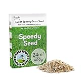 Pronto Seed Premium Grass Seed 400g - Fast Growing, Hard-Wearing - Covers 24m² for Lawns & Overseeding - DEFRA Approved & Tailored for UK Climate (400g)
