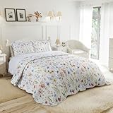 Emma Barclay Spring - Quilted Patchwork Bedspread Set - Single
