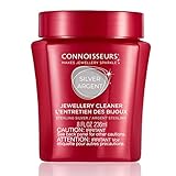 Connoisseurs Jewellery Cleaner | Silver Cleaner for Jewellery | 8oz Sterling Silver Polish for Necklaces, Rings & Earrings | Clean, Shine & Protect