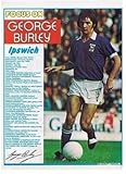 SHOOT Focus Ipswich Town GEORGE BURLEY football player magazine picture