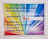 1/2 Missing Marlb Decals for ALAIN PROST HELMET 1985 TB DECAL TBD161