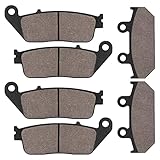 Cnornus Kevlar Carbon Fiber Brake Pads for Suzuki AN 650 Burgman 2004-2013