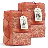 2 X HARDWOOD Nets Kiln Dried Firewood Logs, Perfect for Open fires, Wood Burning Stoves, Log Burners, Campfires, Fire Pits & Pizza Ovens