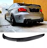 Auto Perfectionists UK Rear Boot Spoiler Compatible With BMW 1 Series Coupe 1M E82 2007-2013 ABS Carbon Fibre