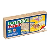 Cayro Lotto Tombola 48 Cartons in a Wooden Box