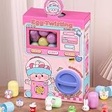 Mini Vending Machine Kids Toys, Claw Machine Dragon Egg Twist Toy, Surprise Blind-box Eggs with Toys Inside, Creative Vending Machine Toy for Kids Birthdays Halloween Christmas Easter Egg Hunt Gift