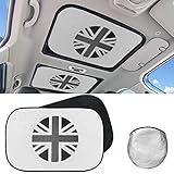 UV Ray Car Sunroof Sun Shade Interior Sun Protector Sunshade Compatible for Mini Cooper R56/F56/F54/R55/F55/R60 Accessories-Black