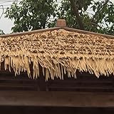 Tiki Bar Hut Grass Roof Decor Straw Roofs Duck Blind Grass for Tiki Bar Hut Garden Patio(1 PCS)