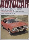 Autocar magazine 29 July 1971 featuring Ford Cortina GT road test, BDA Escort RS