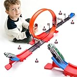 Havnidy Toy Car Track Set with 360° Loop & 2 High-Speed Race Cars – Toy Cars for 3-12 Year Olds – Slot Car Race Tracks Car Toys – Birthday for Boys and Girls