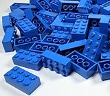 LEGO® BRICKS: 50 x BLUE 2x4 Pin Part 3001 Dimensions (LxWxH): 1.6cm x 3.2cm x 1.1cm # FREE UK TRACKED POSTAGE # Taken from Sets and Supplied in Bricks and Baseplates® Clear Sealed Packaging