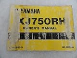 1980 1981 Yamaha XJ750 Owners Manual XJ 750 RH