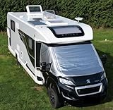 PLS Campervan Motorhome Universal External Thermal Windscreen Cover Fits Boxer/Ducato/Relay, Sprinter RC24001