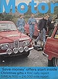 Motor magazine 29 November 1969 featuring DAF 55 Coupe road test, Simca