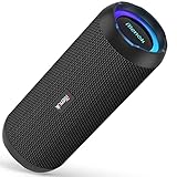 RIENOK Bluetooth Speaker 30W Wireless Speaker Portable Dual Pairing HD Stereo Sound IP67 Waterproof Bluetooth 5.0 Outdoor Sport Speaker