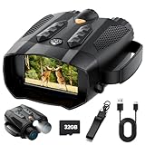 Night Vision Goggles for Adults 4k: Tactical Binoculars with Camera - Infrared Goggles for Hunter - Digital Electronics Gift - Hunting Gifts for Men/Dad/Husband - Cool Tech Gadgets for Camping/Boating