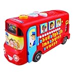 VTech Playtime Bus with Phonics, Educational Toy for Children with Letters, Phonics & the Alphabet, Over 100 Interactive Curriculum Questions, Kids Learning Toy for 2, 3, 4+ Years, English Version